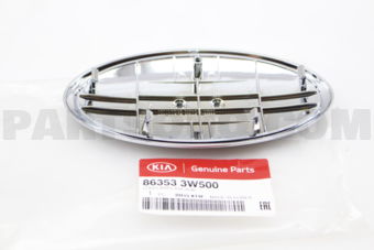 863533W500 LOGO ASSY-KIA SUB