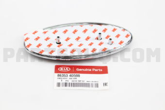 863534D500 LOGO ASSY-KIA SUB