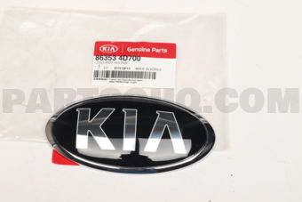 863534D700 LOGO ASSY-KIA SUB