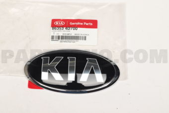 863534D700 LOGO ASSY-KIA SUB