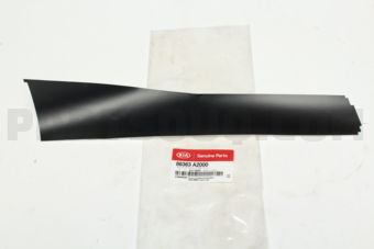 86363A2000 TAPE-FR DR BLACK FRAME RR LH