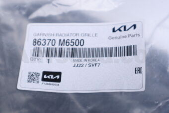 86370M6500 Hyundai / KIA GARNISH-RADIATOR GRILLE