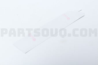 86372A2000 BLACK TAPE-FR DR FRAME UPR,RH