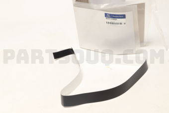 86372D3000 BLACK TAPE-FR DR FRAME UPR,RH