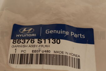 86376S1130 GARNISH ASSY-FR,RH