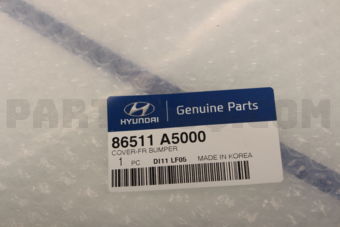 86511A5000 COVER-FR BUMPER