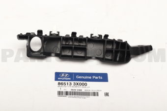 865133X000 BRACKET-FR BUMPER SIDE LH