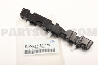 86513B4500 "BRACKET-FR BUMPER SIDE,LH"