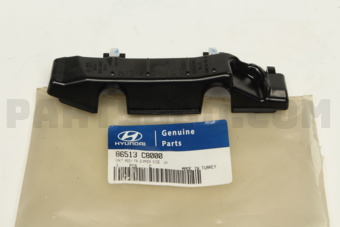 86513C8000 "BRACKET-FR BUMPER SIDE,LH"