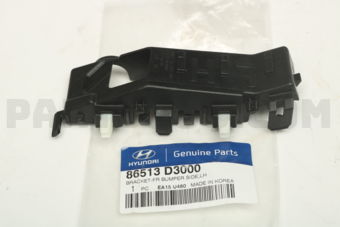 86513D3000 BRACKET-FR BUMPER SIDE,LH