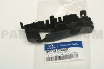 86513D3000 BRACKET-FR BUMPER SIDE,LH