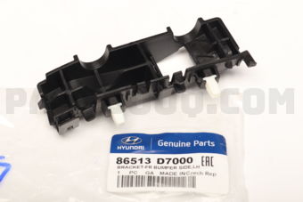 86513D7000 BRACKET-FR BUMPER SIDE,LH