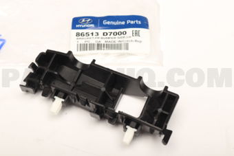 86513D7000 BRACKET-FR BUMPER SIDE,LH