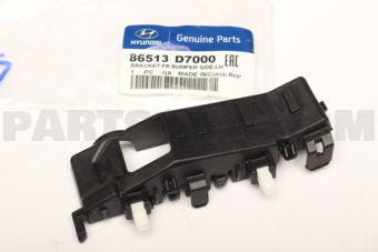 86513D7000 BRACKET-FR BUMPER SIDE,LH
