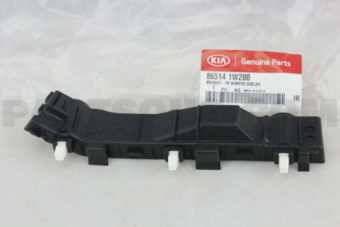 865141W200 BRAKT-FR BUMPER SIDE