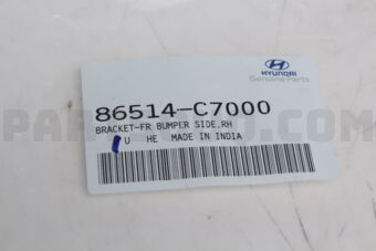 86514C7000 BRACKET-FR BUMPER SIDE,RH