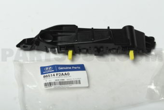 86514F2AA0 BRACKET-FR BUMPER SIDE,RH
