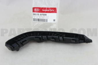 8651507500 BRACKET-FR BUMPER SI