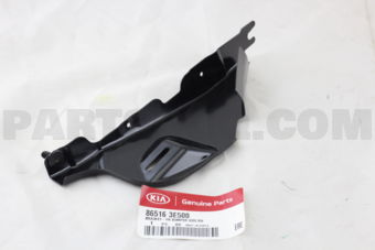 865163E500 BRACKET-FR BUMPER SI
