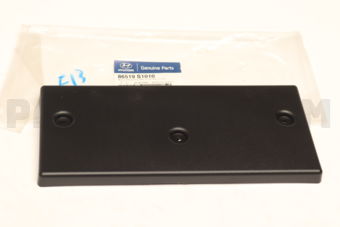 86519S1010 MOULDING-FRT BPR LICENSE PLATE