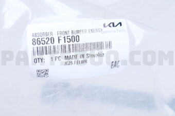 86520F1500 ABSORBER-FRONTBUMPE