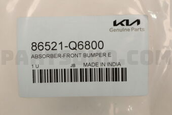 86521Q6800 ABSORBER-FRONTBUMPE