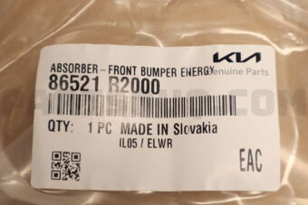 86521R2000 ABSORBER-FRONT BUMPER ENERGY