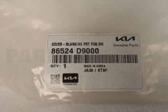 86524D9000 COVER-BLANKING FRT FOG,RH