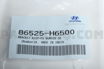 86525H6500 BRACKET ASSY-FR BUMPER SD UPR