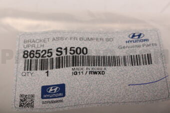 86525S1500 BRACKET ASSY-FR BUMPER SD UPR