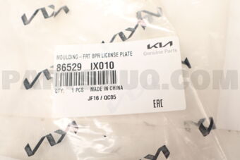 86529IX010 MOULDING-FRTBPRLIC