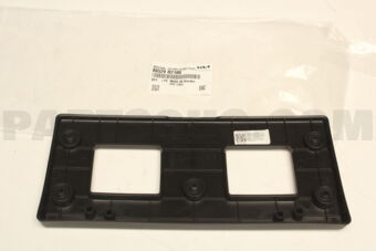 86529R2100 MOULDING-FRT BPR LICENSE PLATE