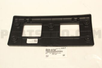 86529R2100 MOULDING-FRT BPR LICENSE PLATE