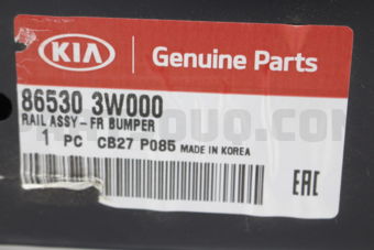 865303W000 RAIL-FR BUMP