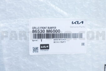 86530M6000 Hyundai / KIA GRILLE-FRONTBUMPER