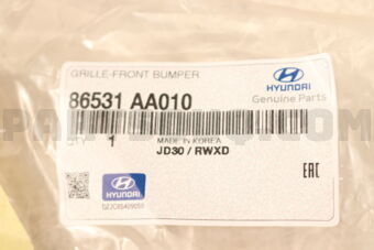 86531AA010 GRILLE-FRONT BUMPER