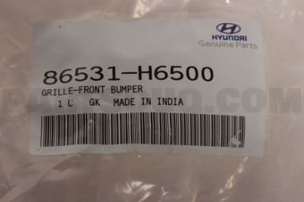 86531H6500 GRILLE-FRONT BUMPER
