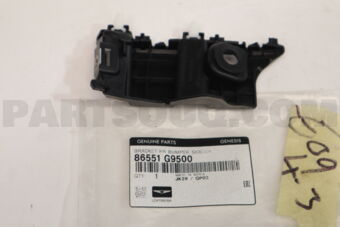 86551G9500 BRACKET-FR BUMPER SIDE,LH
