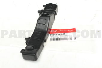 86551M6000 BRACKET-FRBUMPERUP