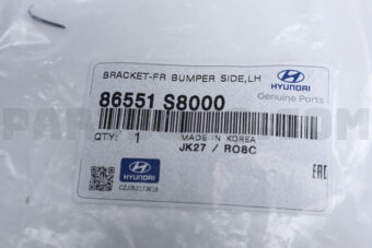 86551S8000 BRACKET-FR BUMPER SIDE,LH