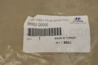 86552Q0000 BRACKET-FR BUMPER SIDE,RH