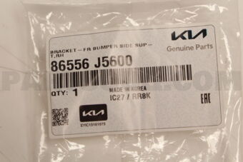 86556J5600 BRACKET-FR BUMPER SIDE SUPT,RH