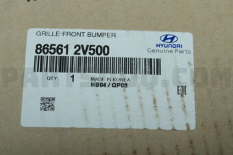 865612V500 GRILLE-FRONT BUMPER