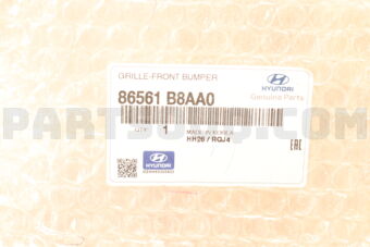 86561B8AA0 GRILLE-FRONT BUMPER