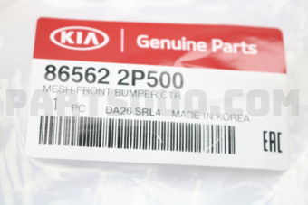 865622P500 MESH-FR BUMPER CTR