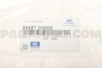 86567D3000 LIP-FR BUMPER