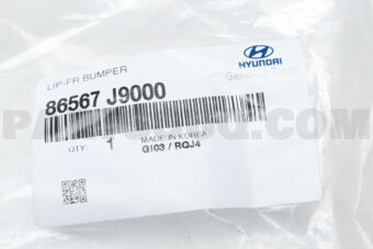 86567J9000 LIP-FR BUMPER