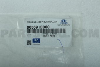 86569IB000 MOLDING ASSY-BUMPER,LWR