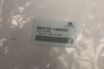 86570H6000 STRIP-FR BUMPER