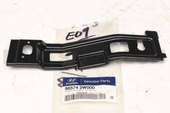 865742W000 "BRKT-FR BUMPER SIDE SUPT,RH"